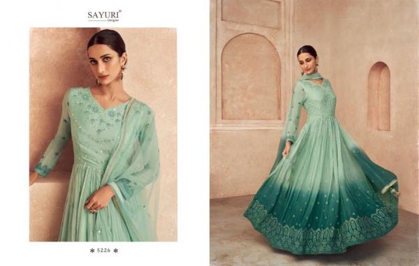 Sayuri Threads Embroidery Georgette Designer Salwar Suit Collection